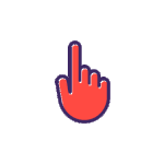 animated icon of a string tying around a finger.