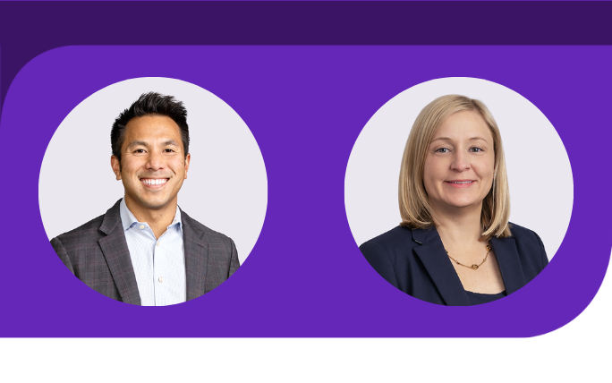 headshots of Scott Jang and Corey Tracey