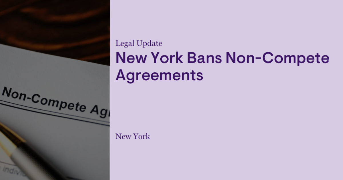 New York Ban Goes to Governor Jackson Lewis