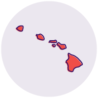 Hawaii state icon